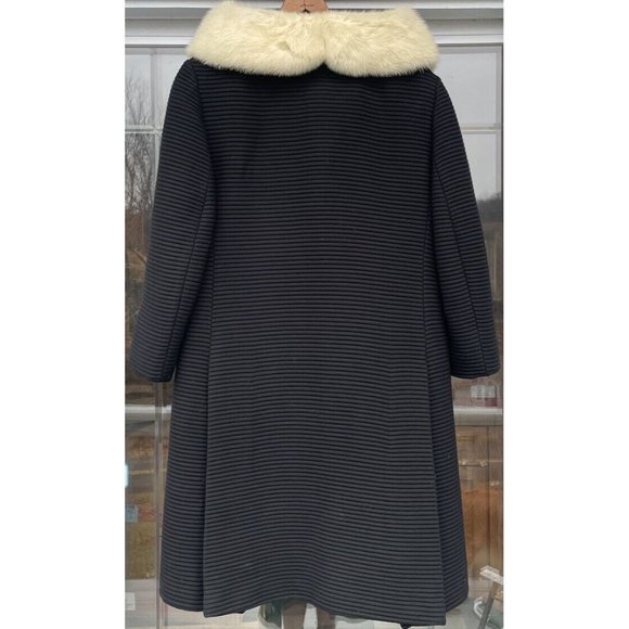 Mid-Century Modern Forstmann Ladies Coat Vintage Fashion Designer Clothing - Picture 3 of 16